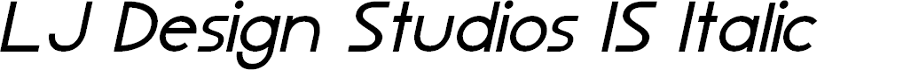 Preview image for LJ Design Studios IS Italic