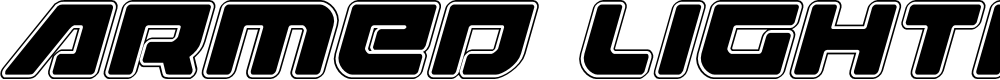 Preview image for Armed Lightning Academy Italic