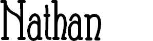 Preview image for Nathan Condensed Regular