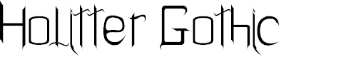 Preview image for Holitter Gothic