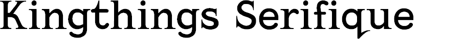 Preview image for Kingthings Serifique