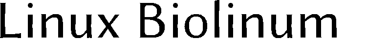 Preview image for Linux Biolinum