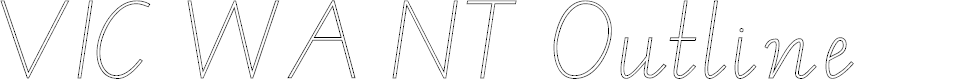 Preview image for VIC NT WA School Handwriting Font