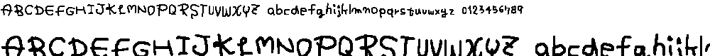Preview image for My Mousewriting Font