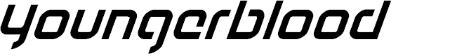 Preview image for Youngerblood Bold Super-Italic