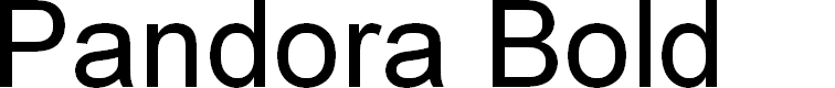 Preview image for Pandora Bold