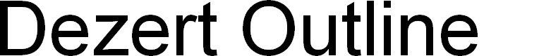 Preview image for Dezert Outline