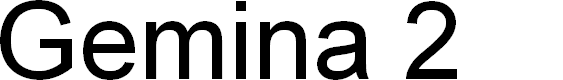 Preview image for Gemina 2 Gradient Italic