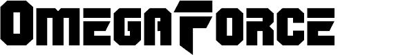Preview image for OmegaForce Regular Font