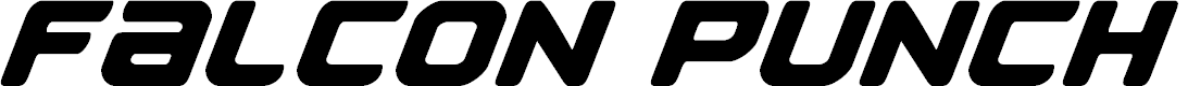 Preview image for Falcon Punch Font