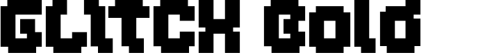 Preview image for GLITCH Bold
