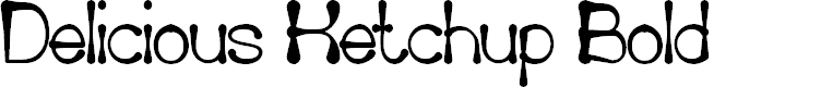 Preview image for Delicious Ketchup Bold