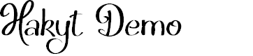 Preview image for Hakyt Demo