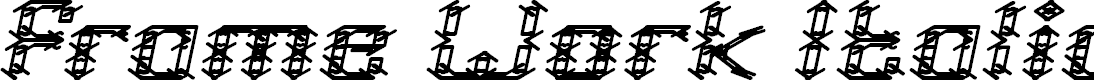 Preview image for Frame Work Italic