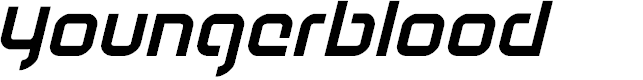 Preview image for Youngerblood Bold Italic