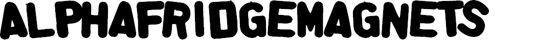Preview image for AlphaFridgeMagnetsAllCap