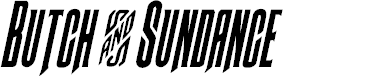 Preview image for Butch & Sundance Condensed Italic