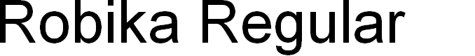 Preview image for Robika Regular