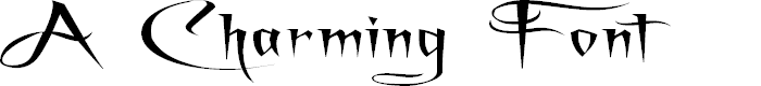 Preview image for A Charming Font Superexpanded