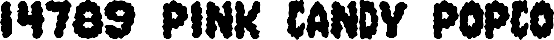 Preview image for PinkCandyPopcornFont