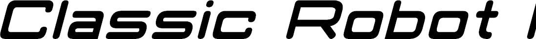 Preview image for Classic Robot Italic