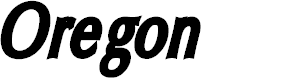 Preview image for Oregon LDO Condensed Black Oblique