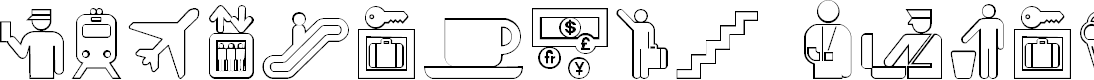 Preview image for Travelcons Outline