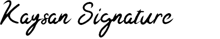Preview image for Kaysan Signature