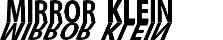 Preview image for MirrorKleinShadow Bold