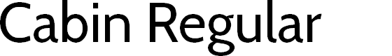 Preview image for Cabin Regular