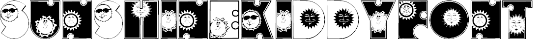 Preview image for SunshineKiddyFont