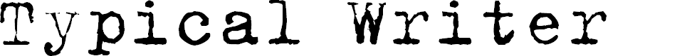Preview image for Typical Writer
