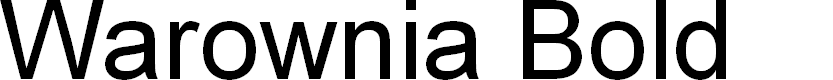 Preview image for Warownia Bold
