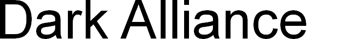 Preview image for Dark Alliance Gradient Italic