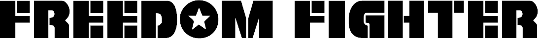 Preview image for Freedom Fighter Regular Font
