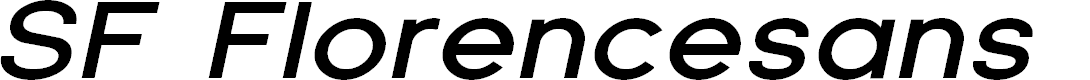 Preview image for SF Florencesans Exp Bold Italic