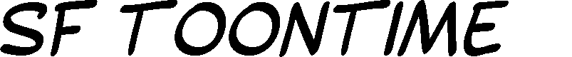 Preview image for SF Toontime Italic