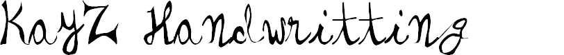 Preview image for KayZ Handwritting Medium