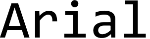 Preview image for Arial
