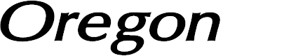 Preview image for Oregon LDO Extended Bold Oblique