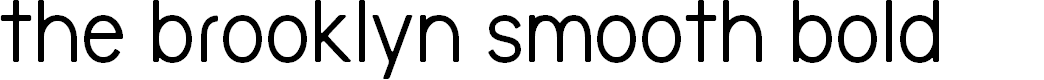 Preview image for The Brooklyn Smooth Bold