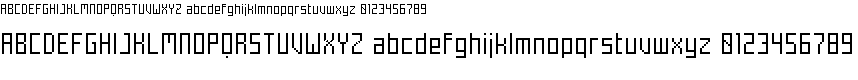 Preview image for Mecha Font