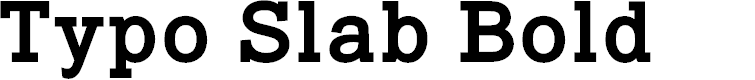 Preview image for Typo Slab Bold