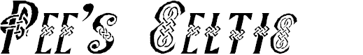Preview image for Pee's Celtic Italic