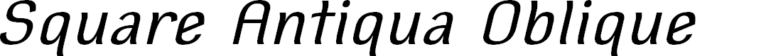 Preview image for Square Antiqua Oblique