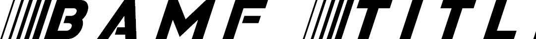 Preview image for Bamf Title Italic
