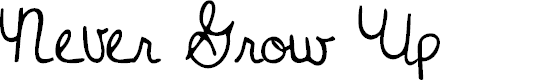 Preview image for Never Grow Up