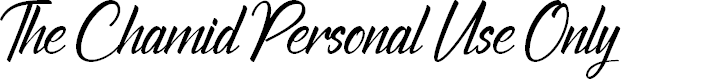 Preview image for The Chamid Personal Use Only