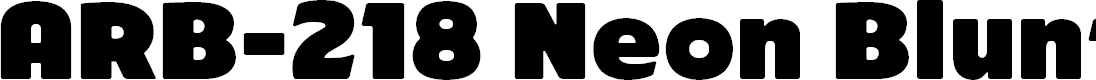 Preview image for ARB-218 Neon Blunt MAR-50 Normal Italic
