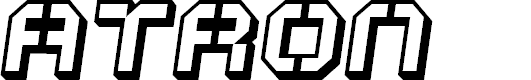 Preview image for ATRON*STNCL*BLK*SLNTD